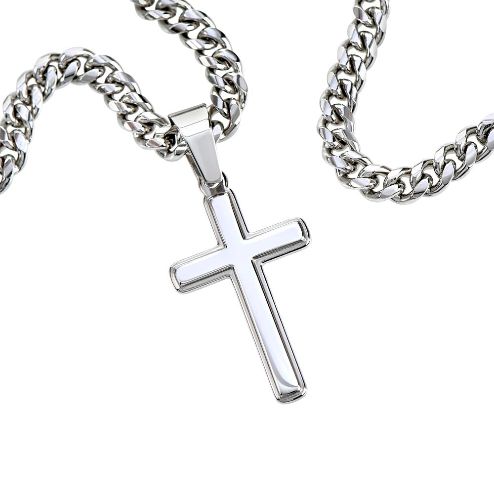 My Husband My Happiness | Cross Necklace | Merry Christmas