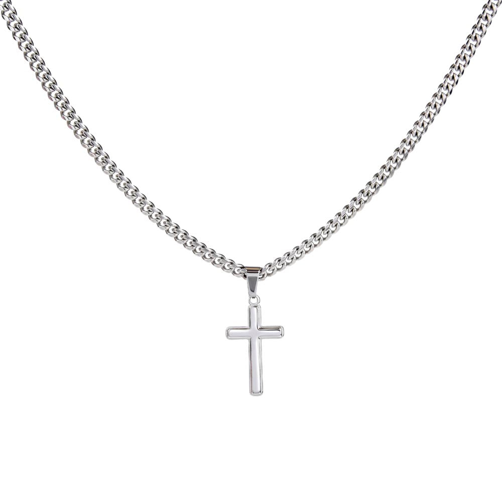 My Husband My Happiness | Cross Necklace | Merry Christmas